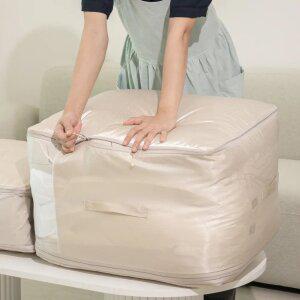 1+1 이불 옷 정리 압축파우치 정리함