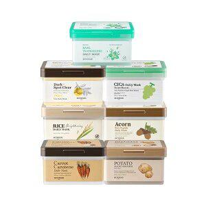 [스킨푸드][쿠폰가15,960원][택1] 5분퀵 데일리 마스크팩 30매