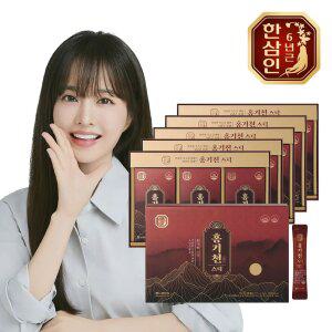 농협홍삼 한삼인 홍기천 6년근 진세노사이드 스틱 10ml 30포 5개 +쇼핑백
