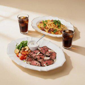 [더플레이스] 딸리아따 디 만조+뽈리뽀 알리오 올리오+탄산음료 2잔