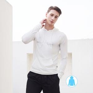 베이직엘르 남성인 로고 후드 래쉬가드 상의 BEM-V925H