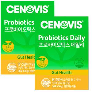 세노비스 프로바이오틱스 데일리 (30포/30일분) 2개