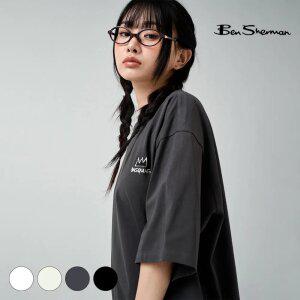 [택가 59,800원] 벤셔먼 CROWN 백 프린팅 반팔티셔츠 BPBTS289U