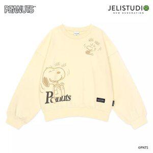 [피너츠]스누피 빅스마일맨투맨트티셔츠