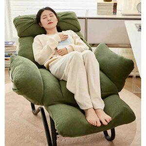 J2K 1인 리클라이너 접이식 흔들 의자 홈 오피스 휴식