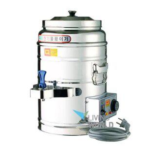 J2K 전기물통 물끓이기 60호 350X880 스텐 업소용물통