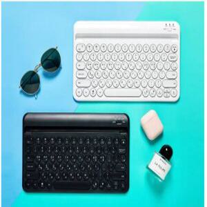 J2K 블루투스 키보드 7색 백라이트 거치대 무선키보드