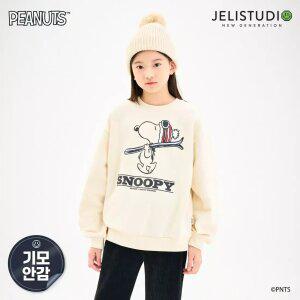 [피너츠]스누피 스키기모티셔츠