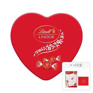 린도볼 하트틴 100g, 1개 + 증정(2026년 린트 캘린더 , 1개 + 쇼핑백, 1개)
