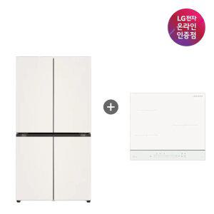 LG 디오스 오브제컬렉션 매직스페이스 냉장고 + LG 디오스 인덕션 (T875MEE111 + BEI3