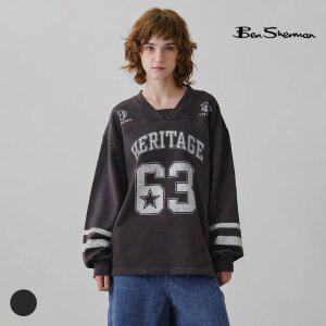 [택가 99,800원] 벤셔먼 피그먼트 워시드 빈티지 63 브이넥 티셔츠 BPDTS907F