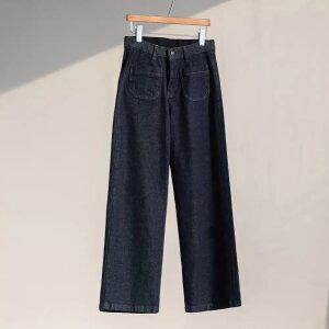 (안나앤플러스) 지젤 논페이드 기모 데님[데님EAD11] 빅사이즈