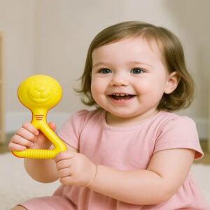 (다르담)손잡이 마라카스 유아 음악 악기