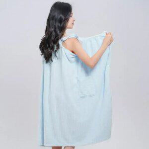 코지데이 샤워가운 호텔 라운지 홈웨어 로브