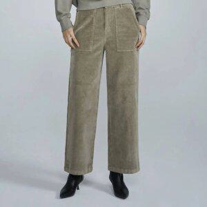 [버커루] 여성 11WALE 코듀로이 와이드팬츠(B224PT955P)