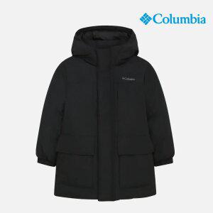 키즈 하프 3PK 패딩 자켓_블랙 (C64-YKD338)