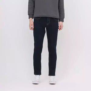 남성) 오비안밴드 사선절개 노말워싱 빈티지 백면스트라이프 기모 TA_AM4DTA725-VN