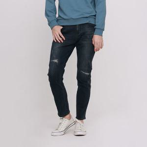 남성)  포인트 스티치 라텍스구제 올약워싱_AM3DTA513-BB