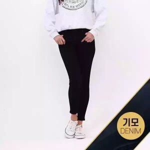 여성)  기획 블랙 노말워싱 기모 SN-BV_JM4DSN970-BV