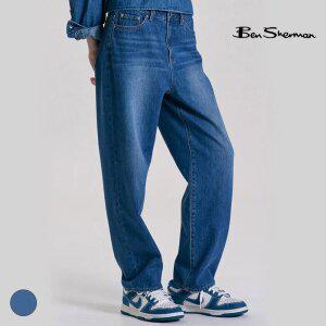 [택가 98,000원] 벤셔먼 여성 루즈 테이퍼드 데님 팬츠 BNCDP812F