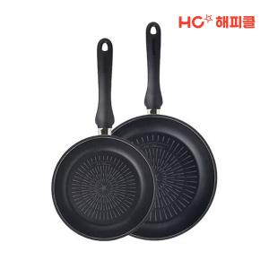 HC해피콜 티타늄 IH 인덕션 후라이팬 2종세트 (팬20cm+팬28cm)