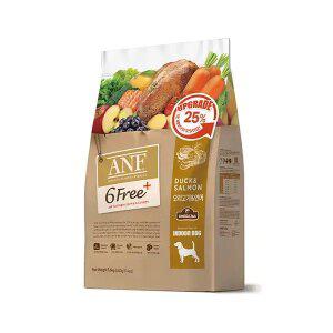 ANF 6free 플러스 인도어 독 오리고기 연어, 5.6kg, 1개