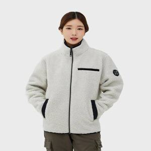 055 쿨트 쉘터 보아 자켓 아이보리