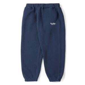 076 클래식 로고 조거 팬츠 네이비