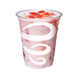 [잠바주스] 생딸기듬뿍라떼