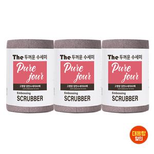 위생적인 롤타입 더두꺼운수세미 60매+60매 총 120매 70g 고평량 두꺼운수세미 외 대용