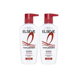 로레알파리 토탈리페어5 샴푸 400ml 2개