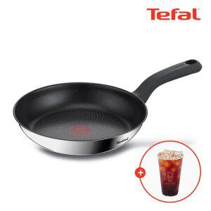 테팔 인덕션 티타늄1X 스테인리스스틸 에센스쿡 후라이팬 24cm(+2/10 메가커피 아메리