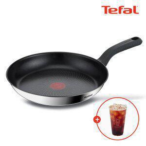 테팔 인덕션 티타늄1X 스테인리스스틸 에센스쿡 후라이팬 28cm(+2/10 메가커피 아메리
