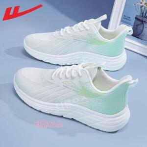 뒤로 실행 신발 여성 신발 2023 새로운 여름 통기성 메쉬 캐주얼 코코넛 티류으스