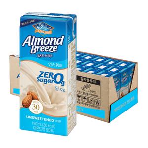 [매일] 아몬드브리즈 언스위트, 190ml, 24개