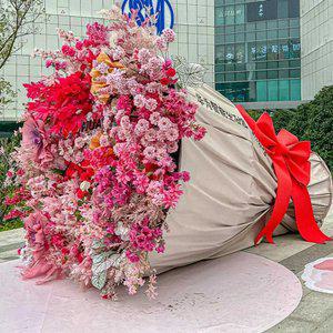 야외 행사 이벤트 용품 자이언트 거대한 꽃다발 소품