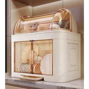 식기 보관 상자 홈 주방 그릇 접시 건조대 선반