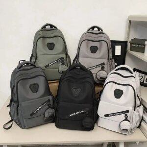 J2K 백팩 입체 포인트 파우치 포함 데일리 남여공용