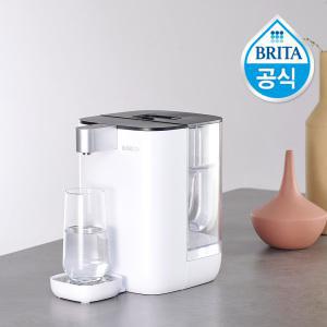 브리타 온정수기 큐브 화이트 4L +  기본필터 1입