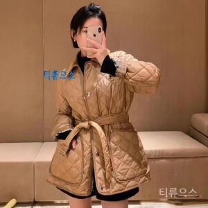 코듀로이 카라 퀼팅 재킷 누빔 티류으스