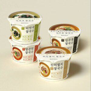 [네이처빌] 국산쌀97% 글루텐프리 한끼든든 쌀국수 12개입 (맛선택)