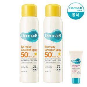 [공식] 더마비 에브리데이 선스크린 스프레이 120ml x2개+튜브견본(랜덤)