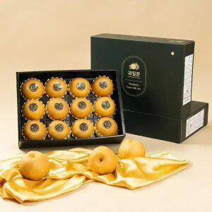 [과일꾼] 나주배 선물세트 고급3호 7.5kg 11-12과(+무료보자기동봉)