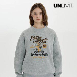 [택가 69,000원] 언리미트 Scooter Crewneck (U25DTTS113) 남녀공용