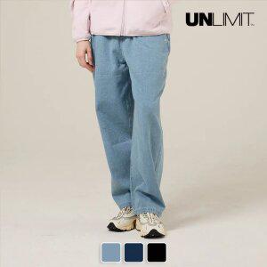 [택가 89,000원] 언리미트 Denim Pants (U24DBPT476) 남녀공용