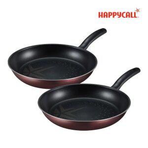 해피콜 올 뉴 컴포트 다이아몬드 IH 인덕션 후라이팬 2종 B세트(28팬+28팬)