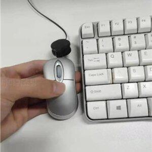 초미니 초소형 유선 마우스 휴대용 5컬러