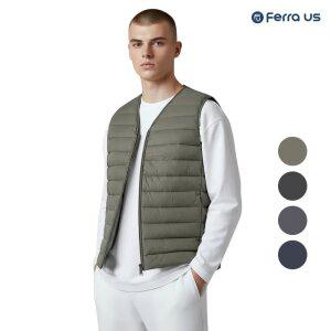 페라어스 남성 경량 폴리 충전재 라운드넥 패딩 조끼 OCVW5BF6489