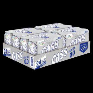 카스제로(0.0) 355ml 24캔 논알콜 맥주맛 음료(+쿨러백 1개, 동계올림픽)