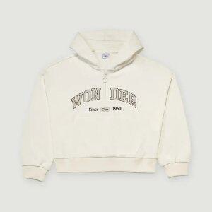 [행텐주니어]여아 레터링 포켓 하프집업 후드티셔츠-SE2131446013112